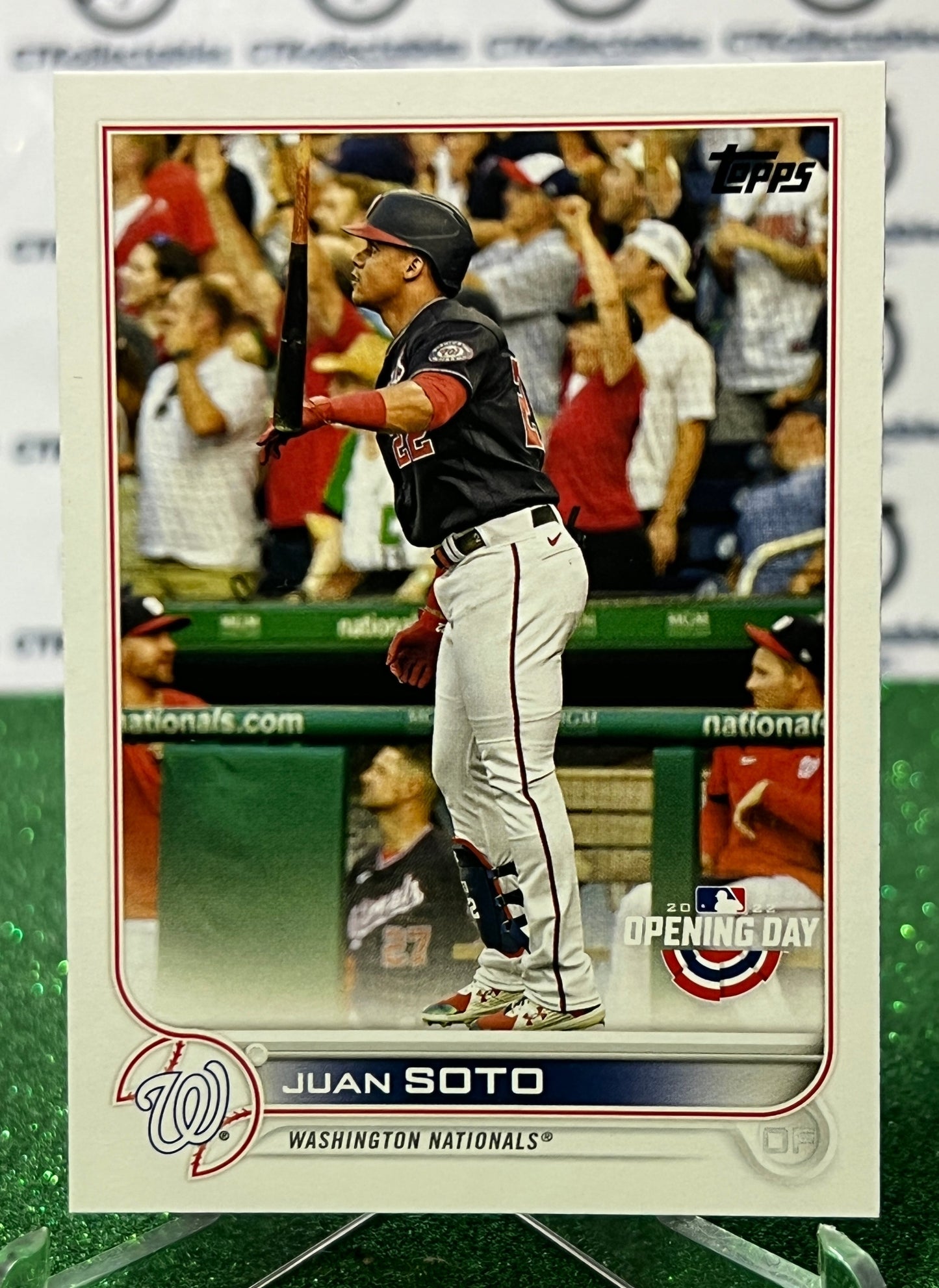 2022 TOPPS OPENING DAY JUAN SOTO # 150 WASHINGTON NATIONALS BASEBALL CARD