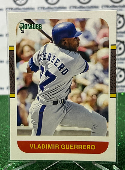 2021 DONRUSS VLADIMIR GUERRERO # 217 RETRO  MONTREAL EXPOS BASEBALL CARD