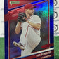 2021 DONRUSS MAX SCHERZER #  206  BLUE FOIL WASHINGTON NATIONALS BASEBALL CARD