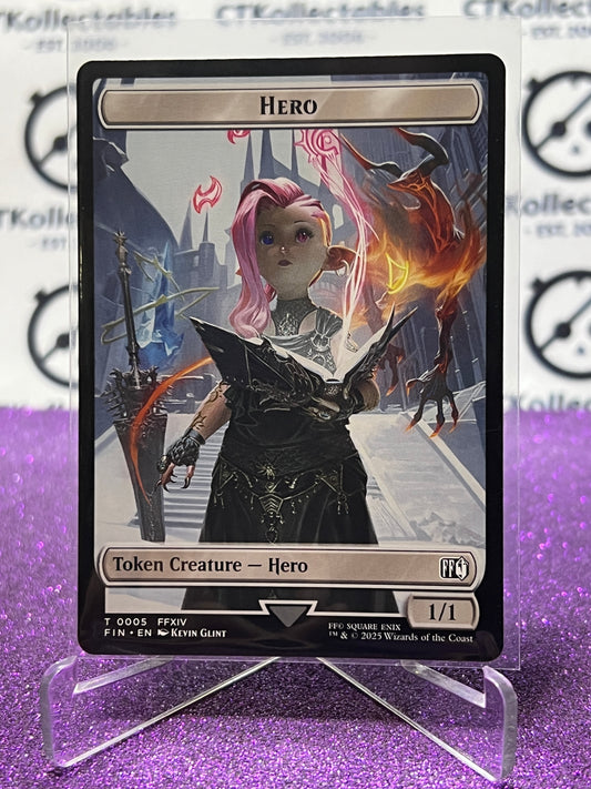 2025 MAGIC THE GATHERING FINAL FANTASY HERO / FOOD # T 0005 / T 0022 TOKEN NON-FOIL CARD