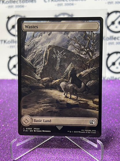2025 MAGIC THE GATHERING FINAL FANTASY WASTES # L 0309  LAND NON-FOIL CARD