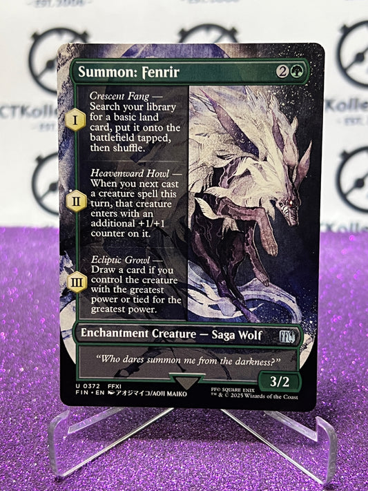 2025 MAGIC THE GATHERING FINAL FANTASY SUMMON:  FENRIR # U 0372 UNCOMMON CREATURE NON-FOIL CARD