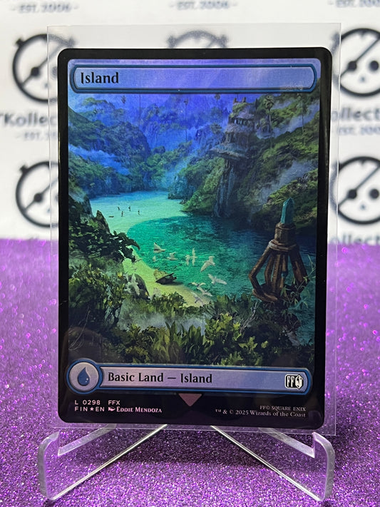 2025 MAGIC THE GATHERING FINAL FANTASY ISLAND # L 0298  LAND FOIL CARD
