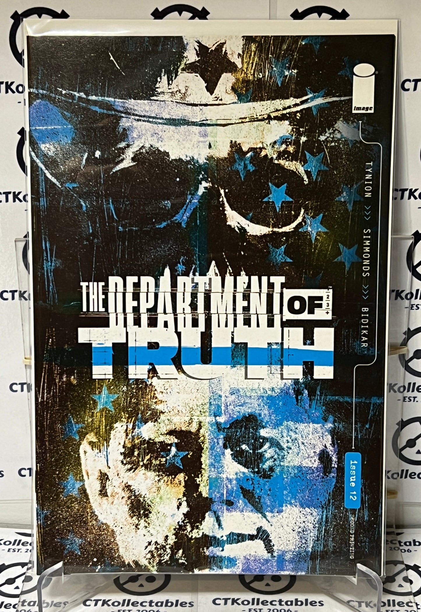 THE DEPARTMENT OF TRUTH # 12 IMAGE 2ND PRINTING  IMAGE COMIC BOOK  MATURE READERS 2021