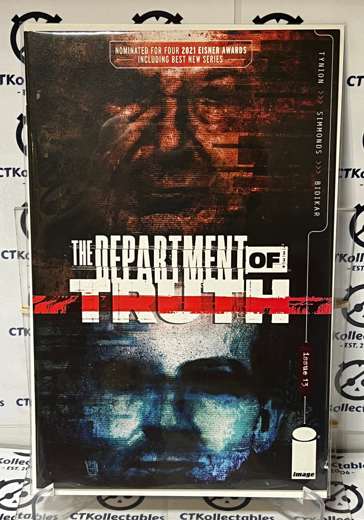 THE DEPARTMENT OF TRUTH # 13 IMAGE 1ST PRINTING  IMAGE COMIC BOOK  MATURE READERS 2021