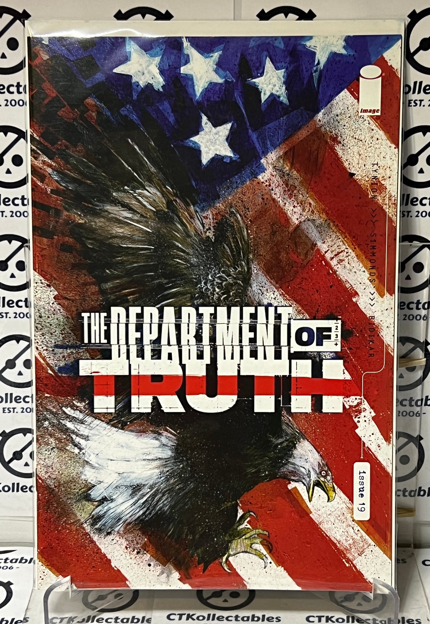THE DEPARTMENT OF TRUTH # 19 IMAGE 1ST PRINTING IMAGE COMIC BOOK  MATURE READERS 2022
