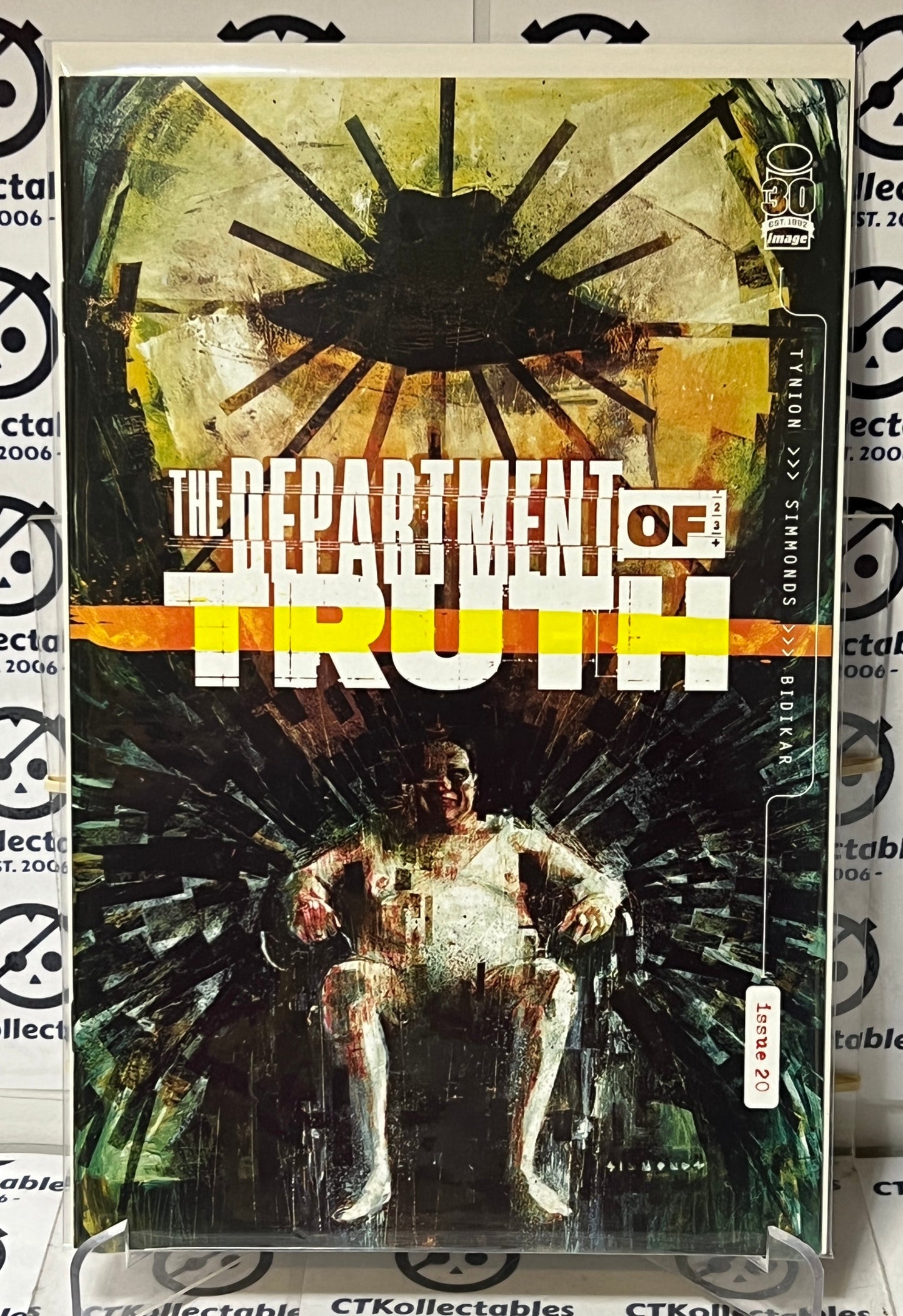 THE DEPARTMENT OF TRUTH # 20 IMAGE 1ST PRINTING IMAGE COMIC BOOK  MATURE READERS 2022