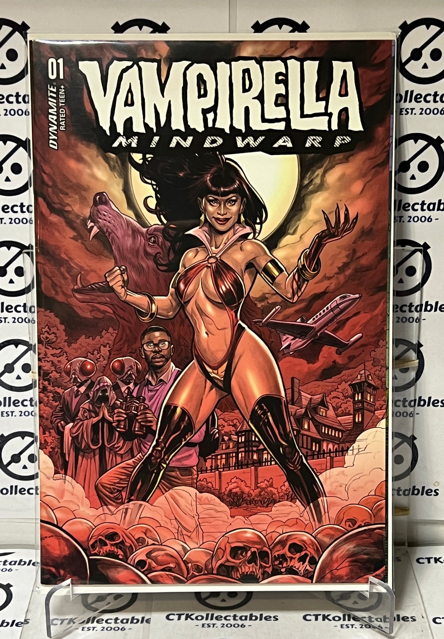 VAMPIRELLA # 1 MINDWARP VARIANT DYNAMITE COMIC BOOK 2022