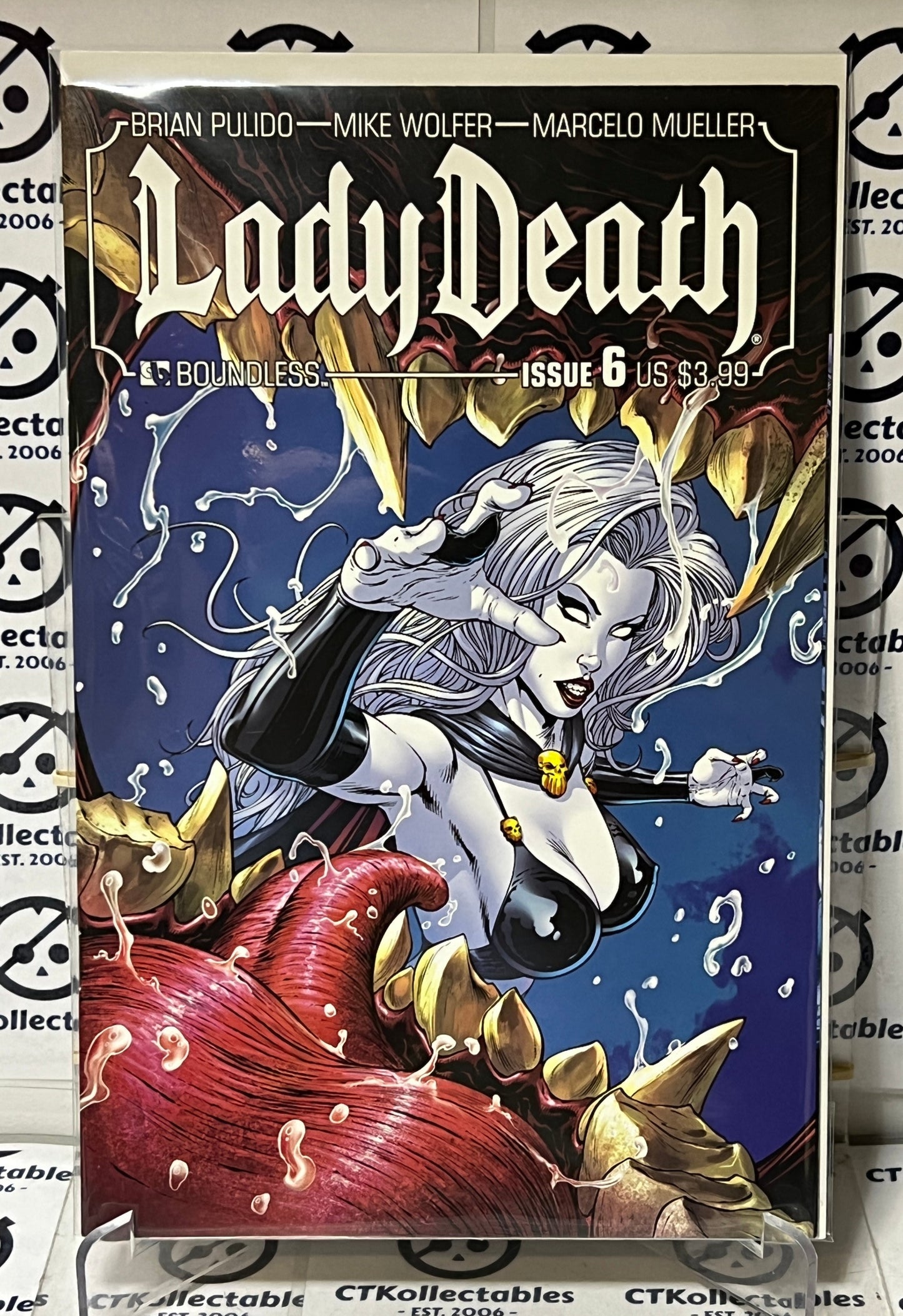 LADY DEATH # 6  BRIAN PULIDO BOUNDLESS COMICS NM COMIC BOOK 2011
