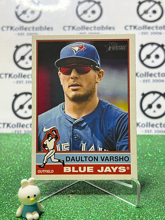 2025 TOPPS HERITAGE DAULTON VARSHO # 236 TORONTO BLUE JAYS BASEBALL CARD