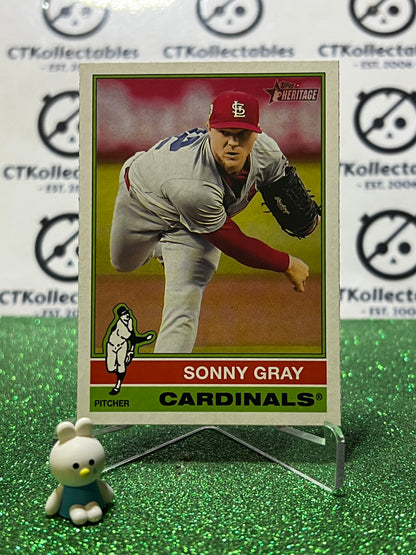 2025 TOPPS HERITAGE SONNY GRAY # 388 ST. LOUIS CARDINALS BASEBALL CARD