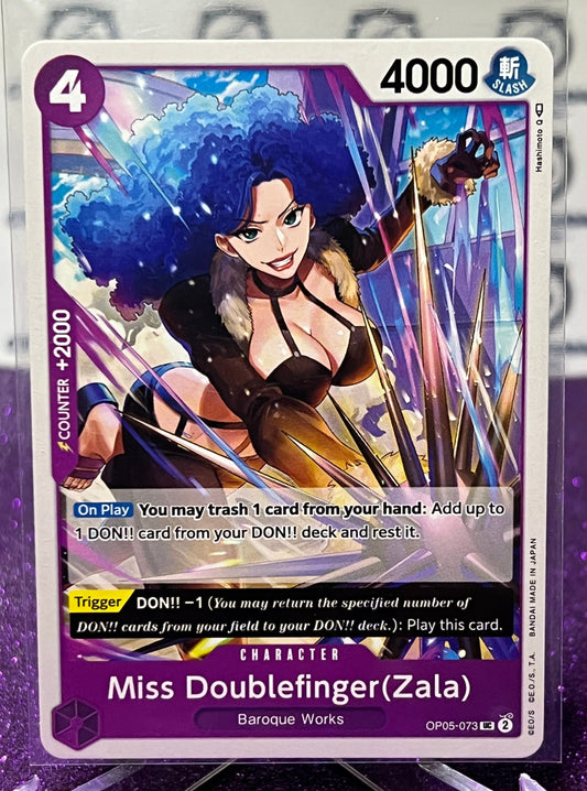 ONE PIECE MISS DOUBLEFINGER (ZALA) # OP05-073 AWAKENING OF THE NEW ERA UNCOMMON CARD 2023