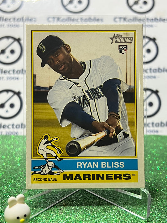 2025 TOPPS HERITAGE RYAN BLISS # 16 ROOKIE SEATTLE MARINERS BASEBALL CARD