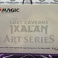 2023 MAGIC THE GATHERING THE LOST CAVERNS OF IXALAN ART SERIES # 55/81 THRONE OF THE GRIM CAPTAIN CARD