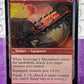 2023 MAGIC THE GATHERING THE LOST CAVERNS OF IXALAN  C 0155 SOVEREIGN'S MACUAHUITL  IDOL OF THE DEEP KING FOIL CARD