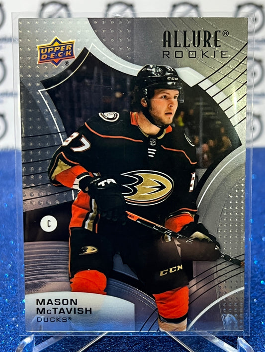 2021-22 UPPER DECK ALLURE MASON McTAVISH # 108 ROOKIE ANAHEIM DUCKS NHL HOCKEY CARD