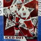 2021-22 UPPER DECK ALLURE TEUVO TERAVAINEN # IO-13 ICED OUT CAROLINA HURRICANES NHL HOCKEY TRADING CARD