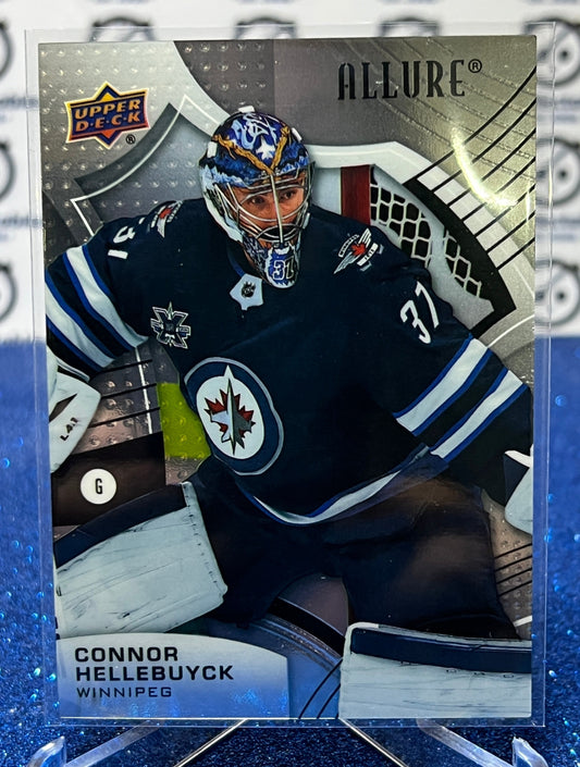 2021-22 UPPER DECK ALLURE CONNOR HELLEBUYCK # 87 WINNIPEG JETS HOCKEY CARD