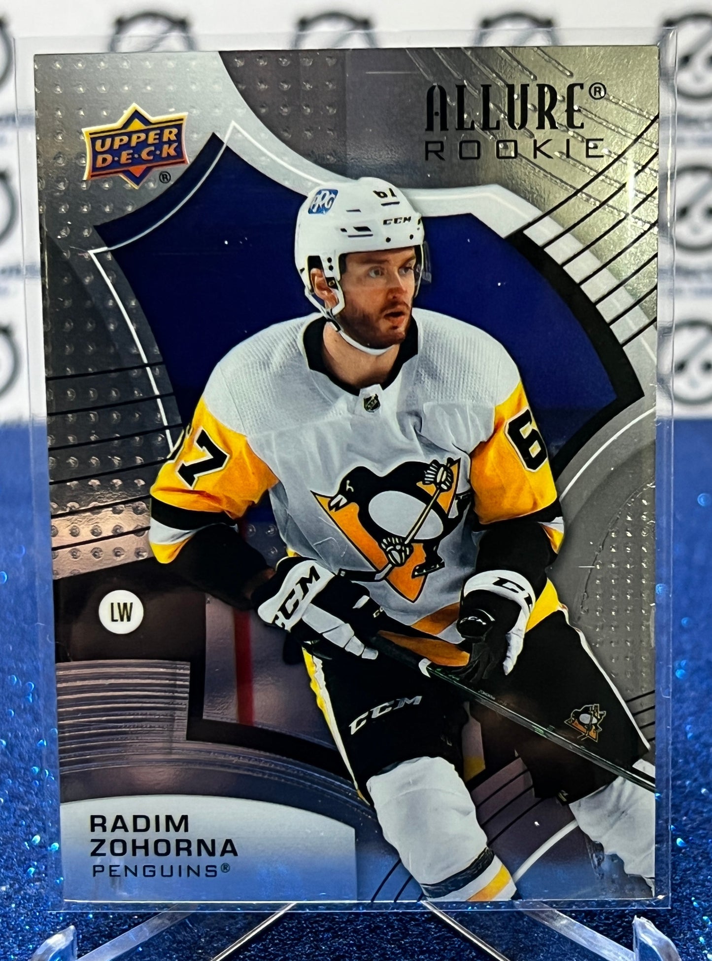 2021-22 UPPER DECK ALLURE RADIM ZOHORNA # 121 ROOKIE PITTSBURGH PENGUINS NHL HOCKEY TRADING CARD