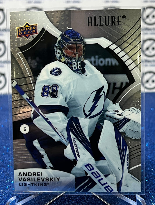 2021-22 UPPER DECK ALLURE ANDREI VASILEVSKIY  # 86 TAMPA BAY LIGHTNING HOCKEY CARD