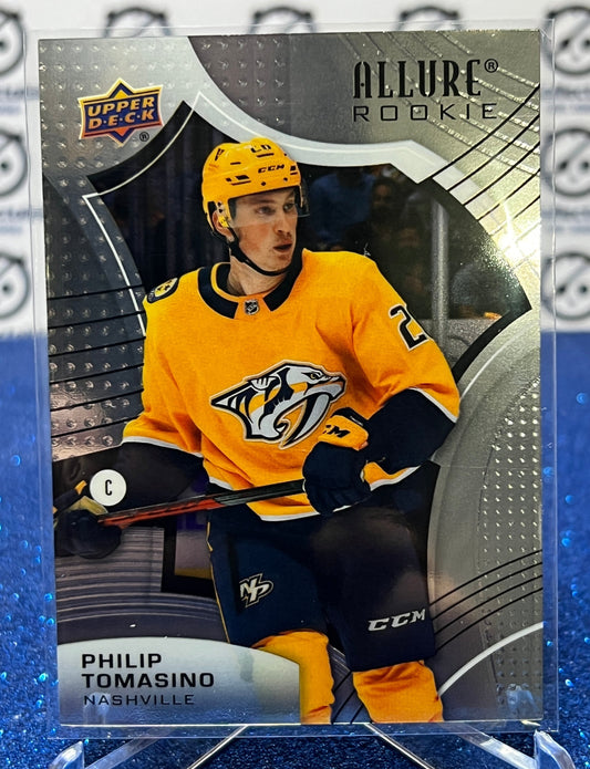 2021-22 UPPER DECK ALLURE PHILIP TOMASINO # 132 ROOKIE  NASHVILLE PREDATORS NHL HOCKEY TRADING CARD