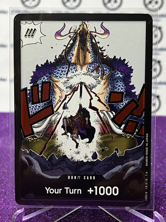 ONE PIECE YOUR TURN +1000 # OP05 AWAKENING OF THE NEW ERA FOIL DON CARD 2023