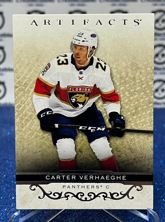 2021-22 UPPER DECK ARTIFACTS CARTER VERHAEGHE # 71 FLORIDA PANTHERS HOCKEY CARD