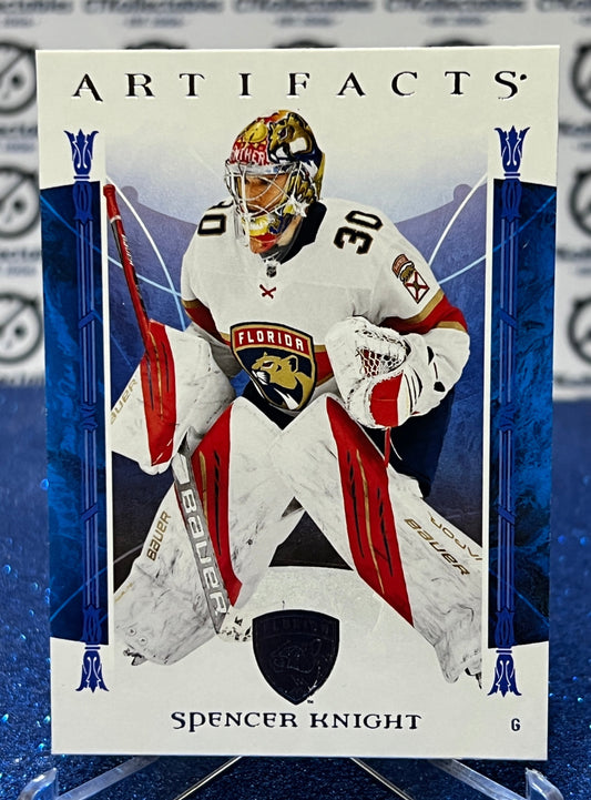 2022-23 UPPER DECK ARTIFACTS  SPENCER KNIGHT # 7  FLORIDA PANTHERS HOCKEY CARD