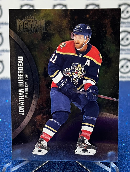 2021-22 SKYBOX METAL JONATHAN HUBERDEAU # 138 FLORIDA PANTHERS HOCKEY CARD