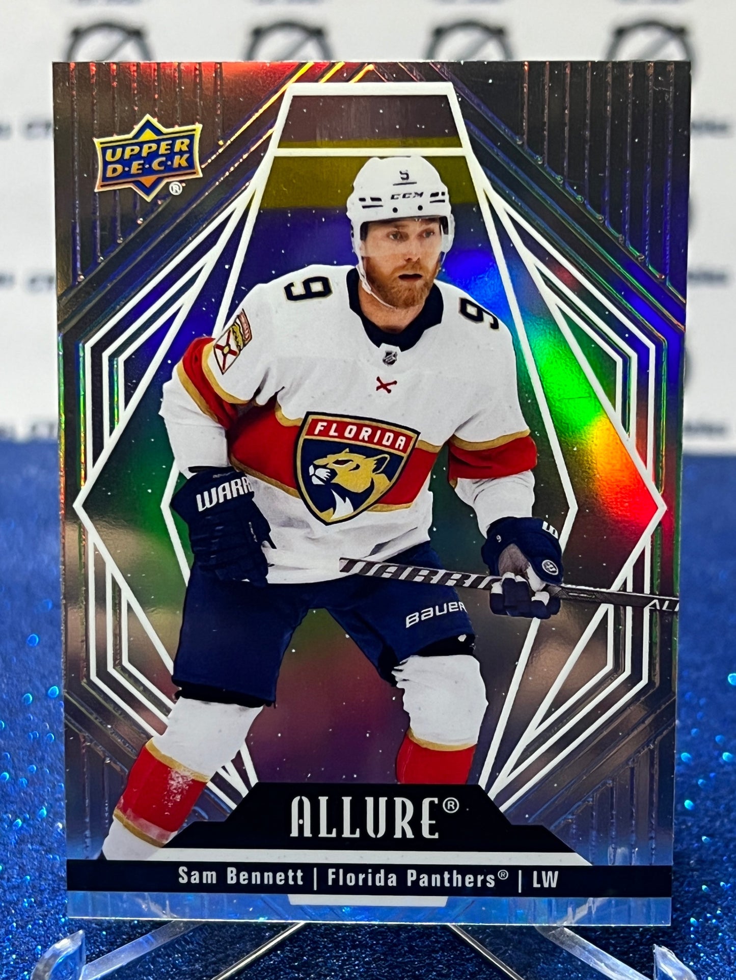 2022-23 UPPER DECK ALLURE SAM BENNETT # 63 FLORIDA PANTHERS HOCKEY CARD