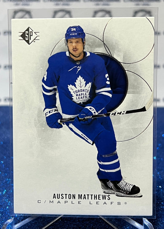 2020-21 UPPER DECK SP AUSTON MATTHEWS # 58 TORONTO MAPLE LEAFS NHL HOCKEY CARD