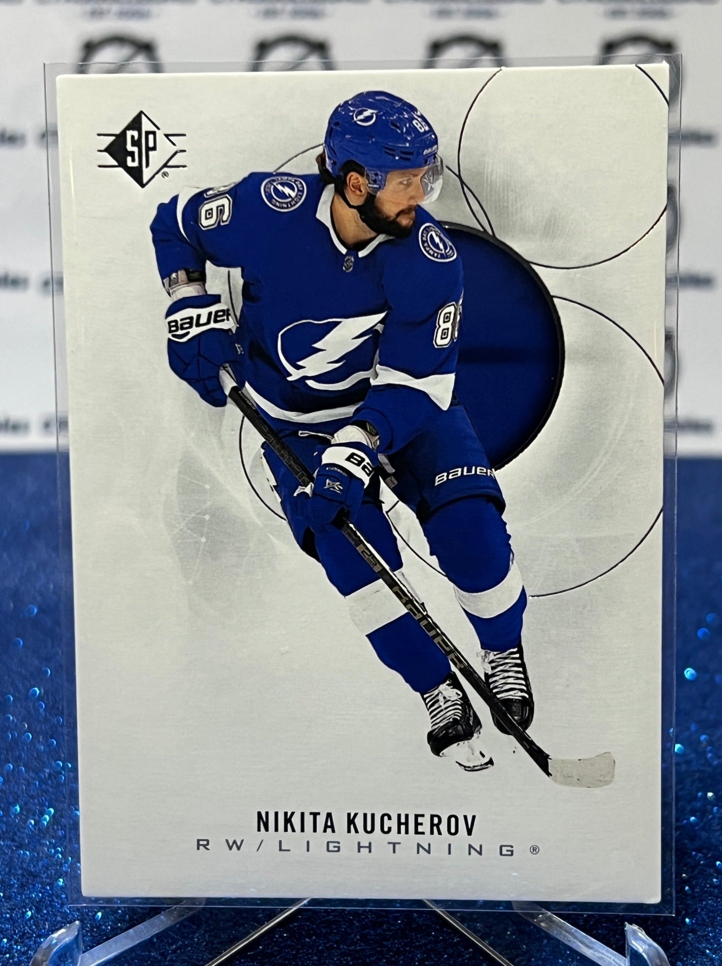 2020-21 UPPER DECK SP NIKITA KUCHEROV  # 56 TAMPA BAY LIGHTNING HOCKEY CARD