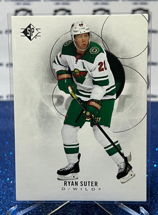 2020-21  UPPER DECK SP RYAN SUTER # 61  MINNESOTA WILD  NHL HOCKEY CARD