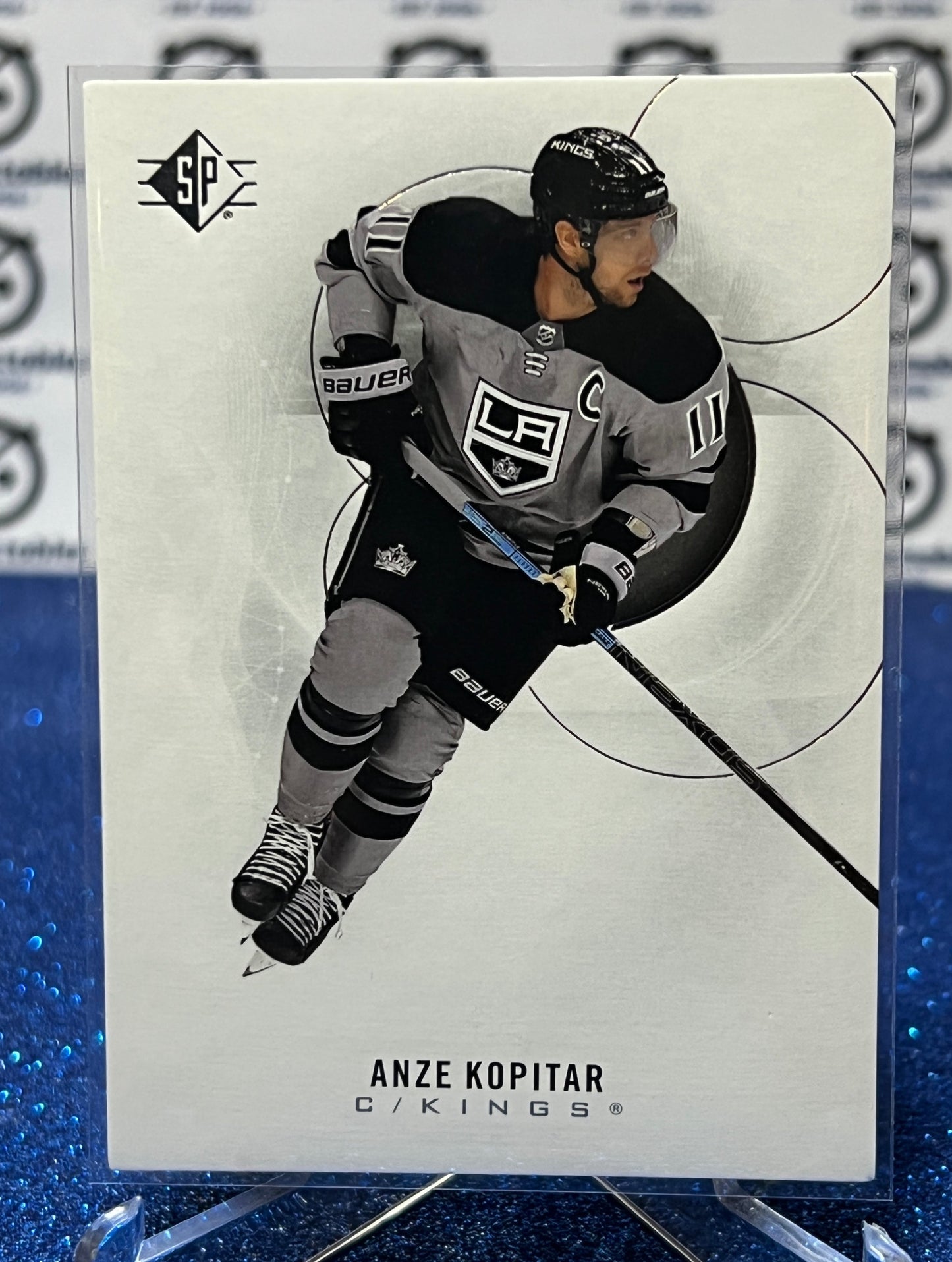 2020-21 UPPER DECK SP ANZE KOPITAR # 92  L A KINGS NHL HOCKEY CARD