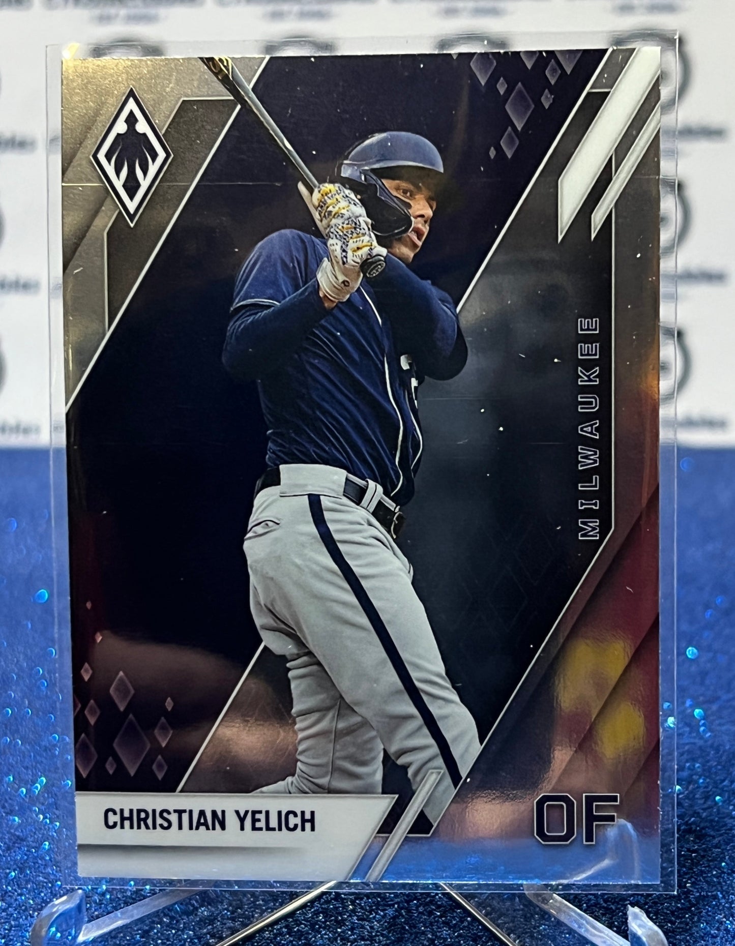 2022 PANINI CHRONICLES PHOENIX CHRISTIAN YELICH # 24  MILWAUKEE BREWERS BASEBALL CARD