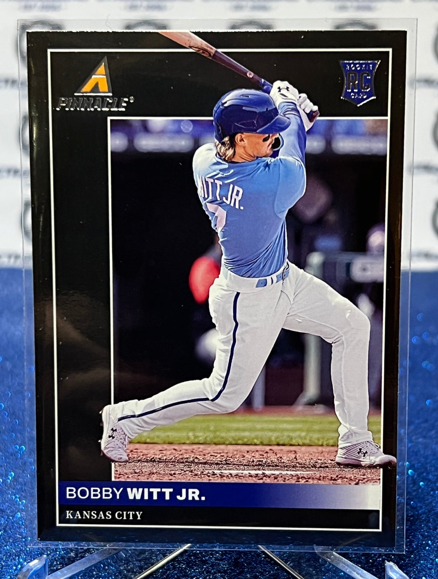 2022 PANINI CHRONICLES PINNACLE BOBBY WITT JR. # 11 ROOKIE KANSAS CITY ROYALS BASEBALL CARD