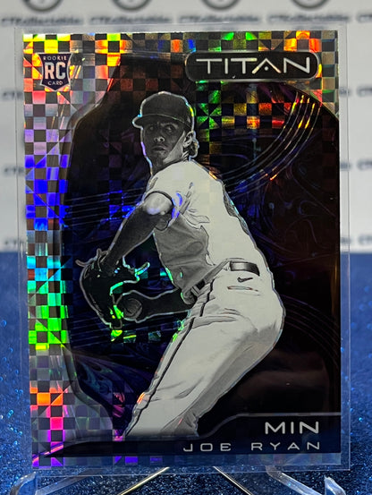 2022 PANINI CHRONICLES TITAN JOE RYAN # 10 ROOKIE PRIZM  MINNESOTA TWINS  BASEBALL CARD