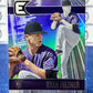 2022 PANINI CHRONICLES ESSENTIALS RYAN FELTNER # 9 ROOKIE COLORADO ROCKIES BASEBALL CARD