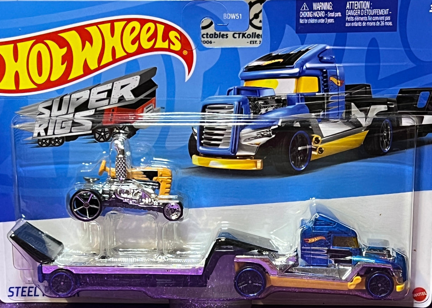 HOT WHEELS SUPER RIGS MATTEL STEEL POWER  2023