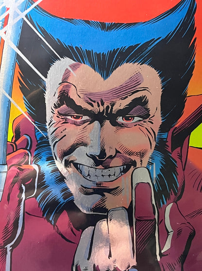 WOLVERINE # 1 FOIL VARIANT FACSIMILE REPRINT EDITION  MARVEL COMIC BOOK 2024