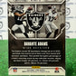 2023 PANINI SCORE DAVANTE ADAMS # AHT-5 ALL-HANDS ON 3D  NFL LAS VEGAS RAIDERS GRIDIRON  CARD