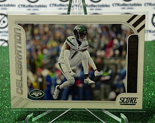 2023 PANINI SCORE AHMAD "SAUCE" GARDNER # 23 CELEBRATION NFL NEW YORK  JETS GRIDIRON  CARD