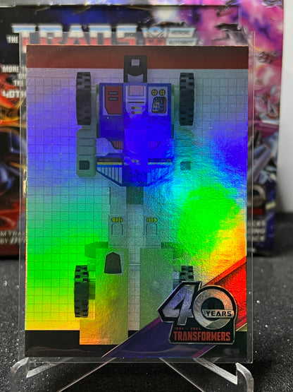 2024 TRANSFORMERS 40th ANNIVERSARY SCRAPPER # 95  FOIL TRADING CARD