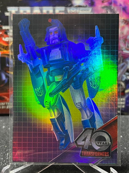 2024 TRANSFORMERS 40th ANNIVERSARY SCOURGE # 16  FOIL TRADING CARD