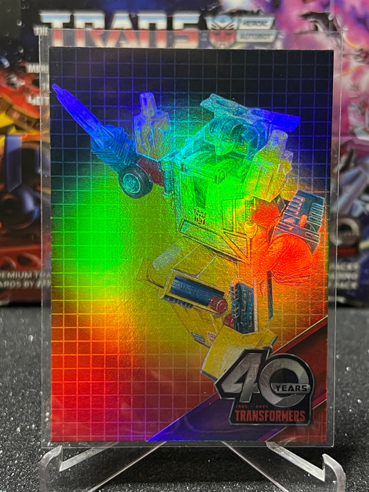 2024 TRANSFORMERS 40th ANNIVERSARY SUNSTREAKER # 31  FOIL TRADING CARD