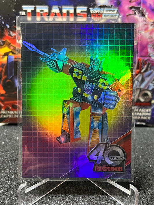 2024 TRANSFORMERS 40th ANNIVERSARY RUMBLE # 18  FOIL TRADING CARD