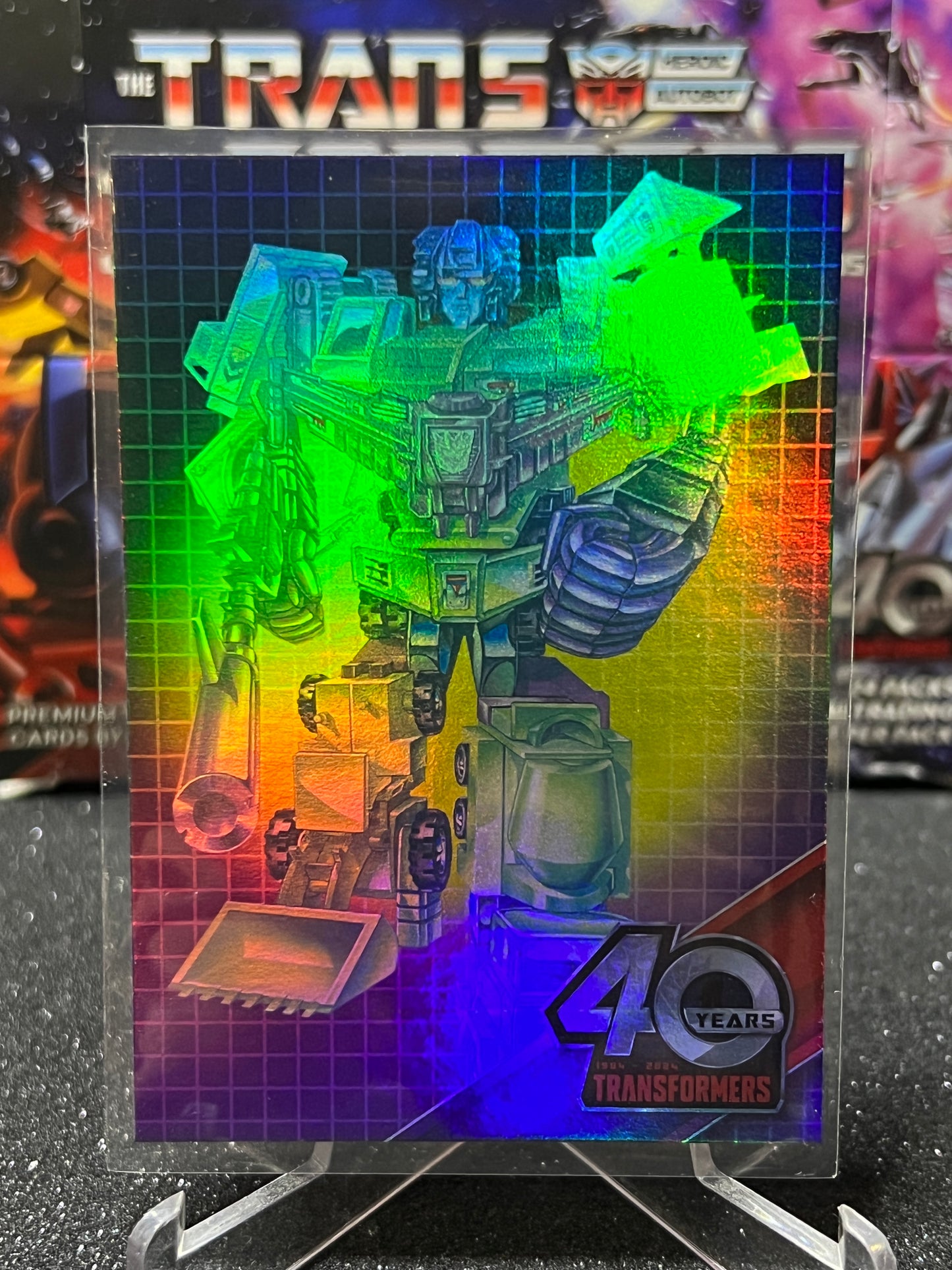 2024 TRANSFORMERS 40th ANNIVERSARY DEVASTATOR # 45  FOIL TRADING CARD