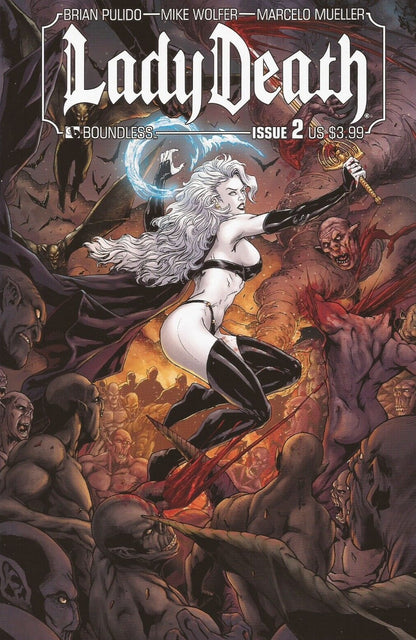 LADY DEATH # 2  BRIAN PULIDO BOUNDLESS COMICS NM COMIC BOOK 2011