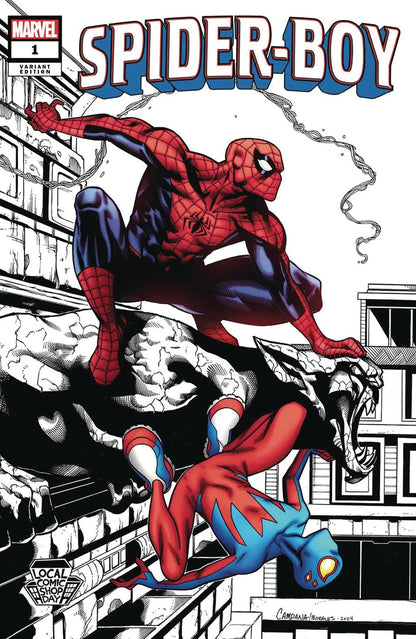 SPIDER-BOY # 1  VARIANT COVER MARVEL COMIC BOOK 2023