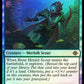 2023 MAGIC THE GATHERING THE LOST CAVERNS OF IXALAN RIVER HERALD SCOUT - CREATURE - MERFOLK SCOUT - FOIL CARD